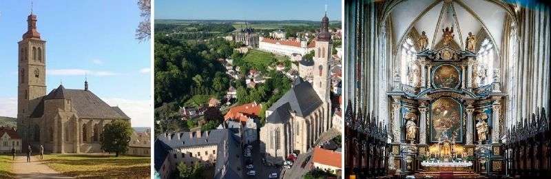 St. James Church outside and inside