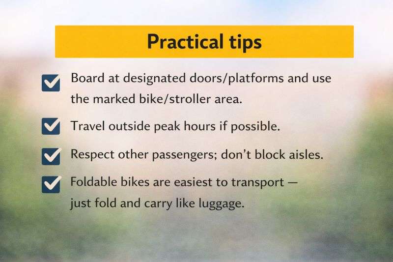 traveling with a bicycle by prague public transport
