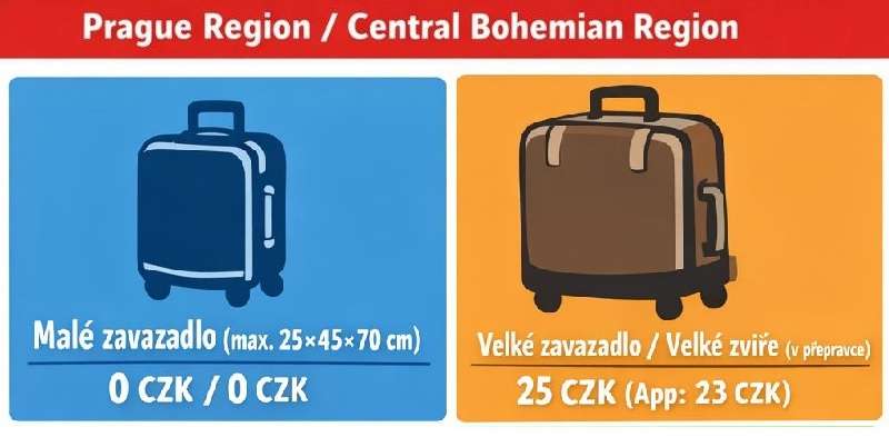 How to Pay for Luggage on Prague Public Transport