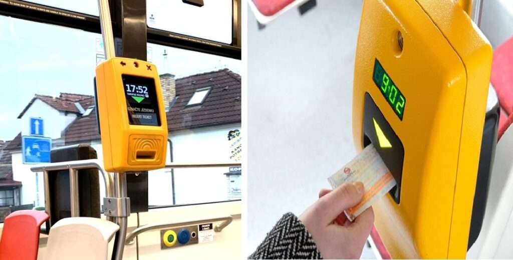 Validation of Prague Public transport Tickets