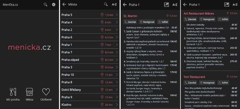 For screenshots of Menicka Application, showing how it works