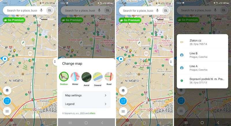offline map prague Mapy.cz