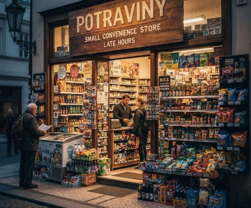 Potraviny - shop in every corner