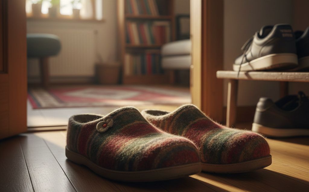 At home you should use a home shoes