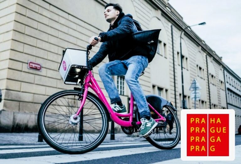 Shared Bikes in Prague - good way to explore the city