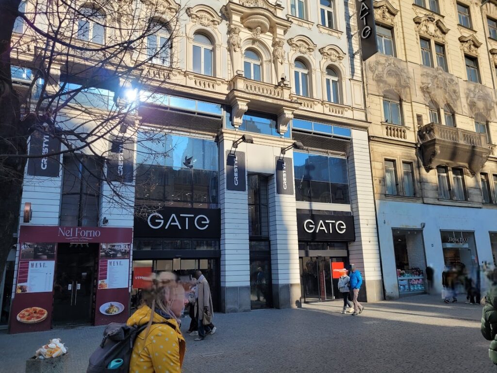 Different brands in Prague 