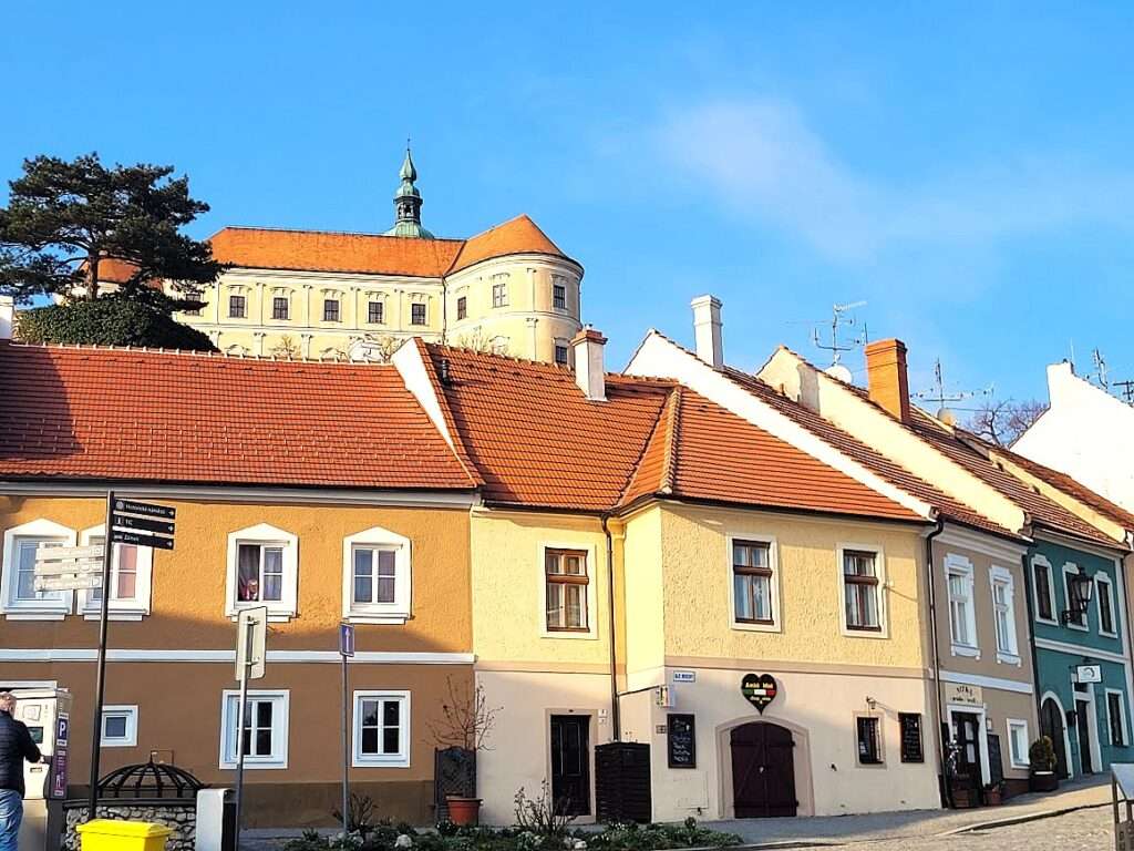 Photo of Mikulov castle from a parking place - already nice))
