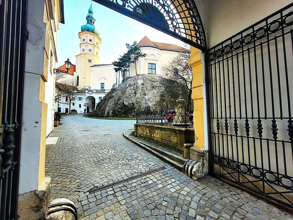 One of inside small yards