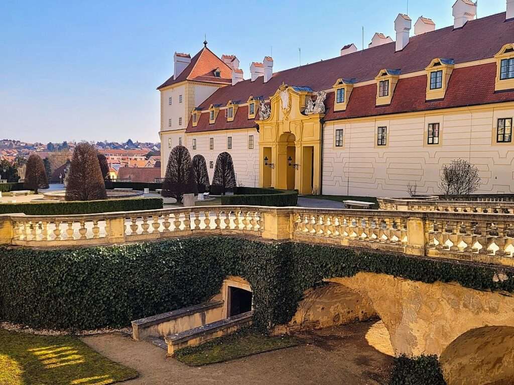 Internal part of Valtice castle 
