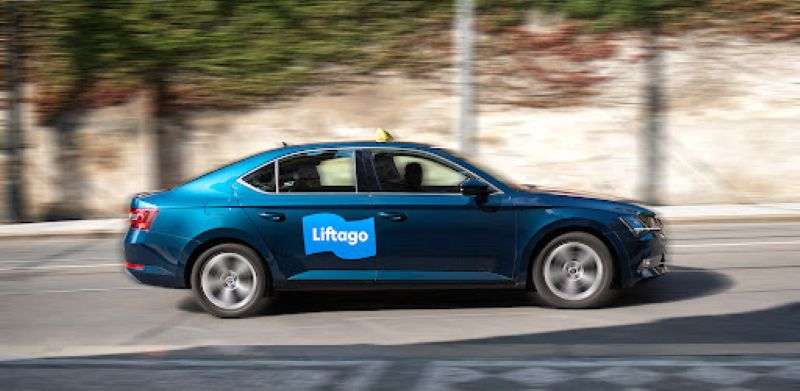 Liftago taxi in Prague
