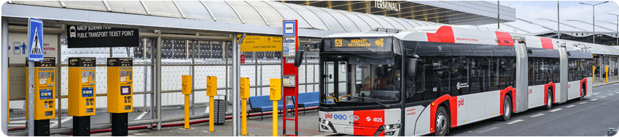 Prague Airport Transport Guide: Cheapest Ways to City Center starts with bus