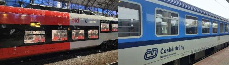 How to Get to Kutna Hora: České dráhy (ČD) trains - grey-red or grey-blue colored