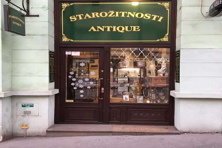 antiquarian shops in Prague
