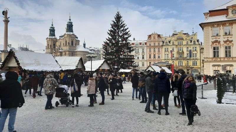 Best things to do in Prague in winter - visit Xmas markets 