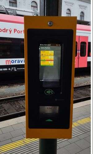 Using South Bohemian Validation Machine for  Train Tickets 