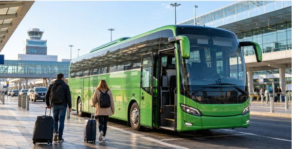 Bus to Chesky Krumlov from Prague Airport